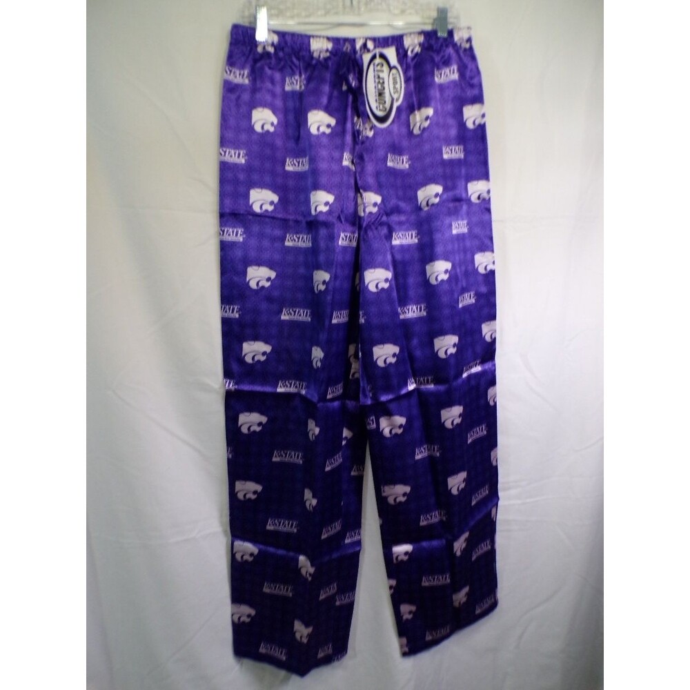 Concepts Sport Women's K-State Pajama Pants Large Purple Kansas State